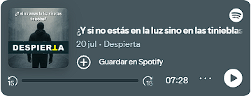 cuando estas en tinieblas