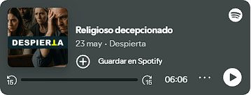 religios decepcionado