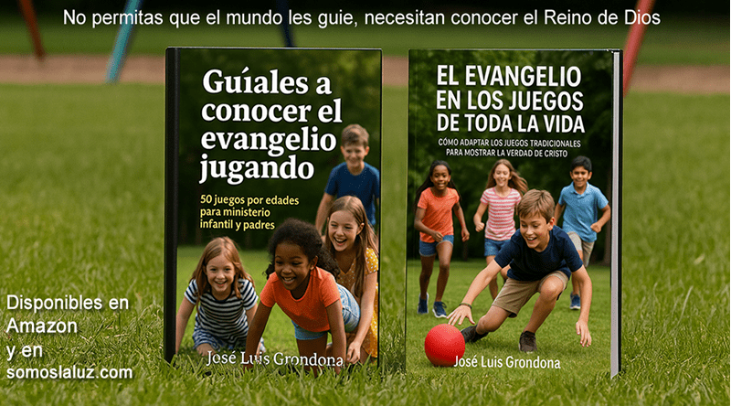 comparte el evangelio a los niños jugando