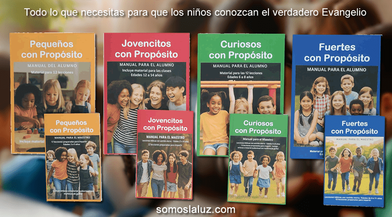 material por edades para enseñar el evangelio a los niños
